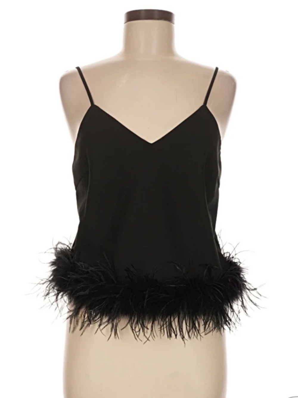 Lucy Paris black cami size large